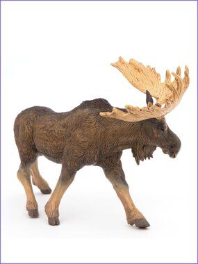 Papo Moose Wild Animal Figurine New w/Tag  Age 3+